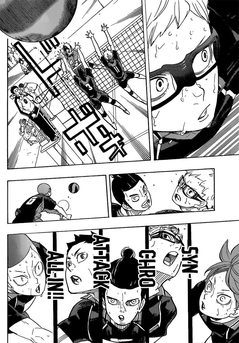 Haikyuu!!, Chapter 323 image 06